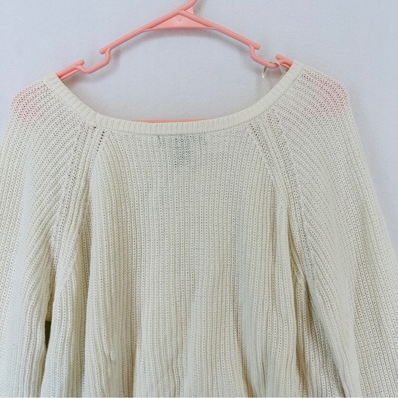 Forever 21 Knit Pullover Sweater Size L Beige - Picture 8 of 10